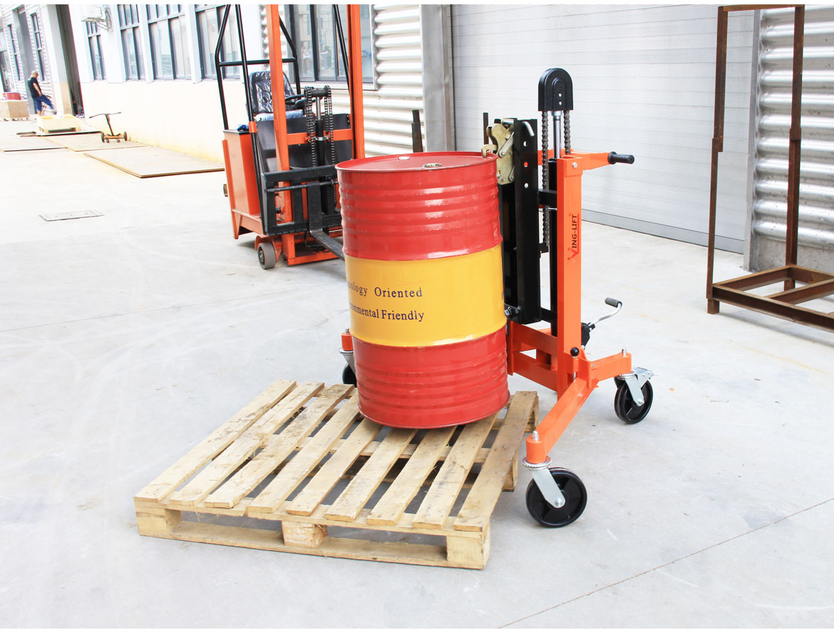液壓油桶搬運車