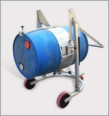 機械式油桶翻轉(zhuǎn)車