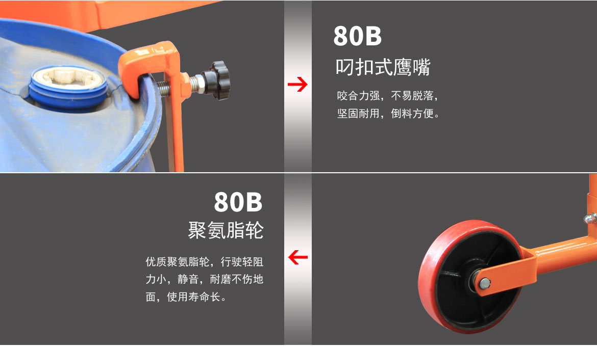 機(jī)械油桶翻轉(zhuǎn)車(chē)