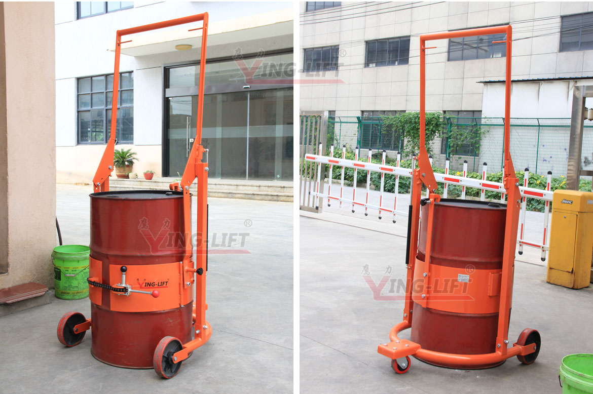 機(jī)械油桶翻轉(zhuǎn)車(chē)