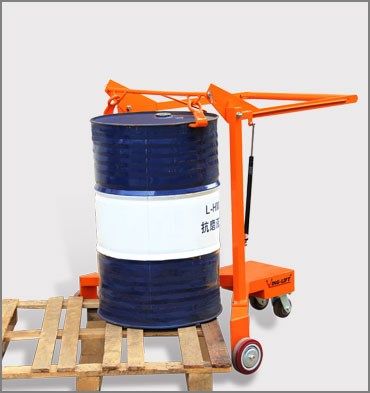 機械式油桶搬運車