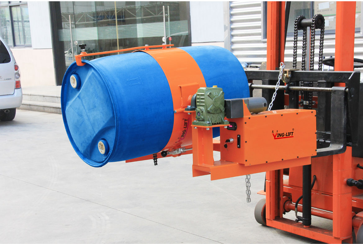 叉車(chē)油桶倒料機(jī)具