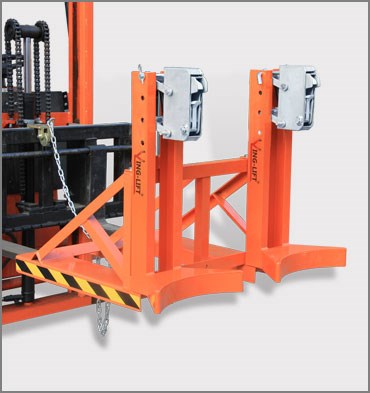 叉車專用油桶夾具(固定式支架)