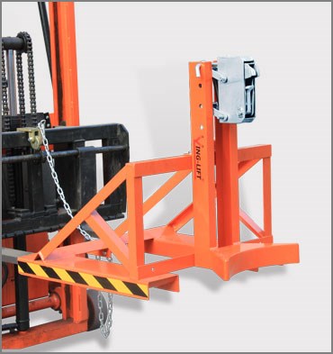 叉車專用油桶夾具(固定式支架)