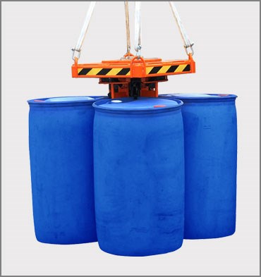 叉車行車專用四油桶夾具