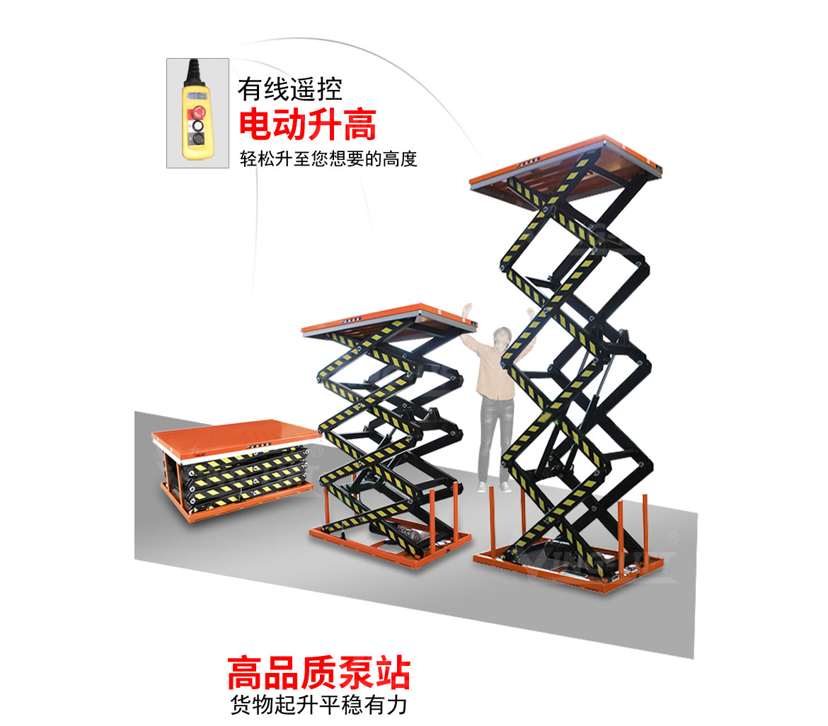 四剪固定升降平臺
