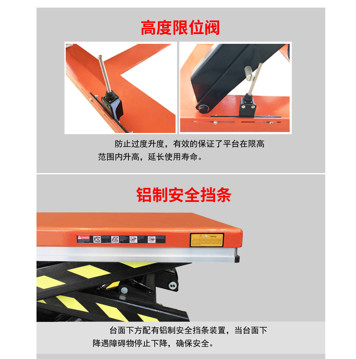 四剪固定升降平臺