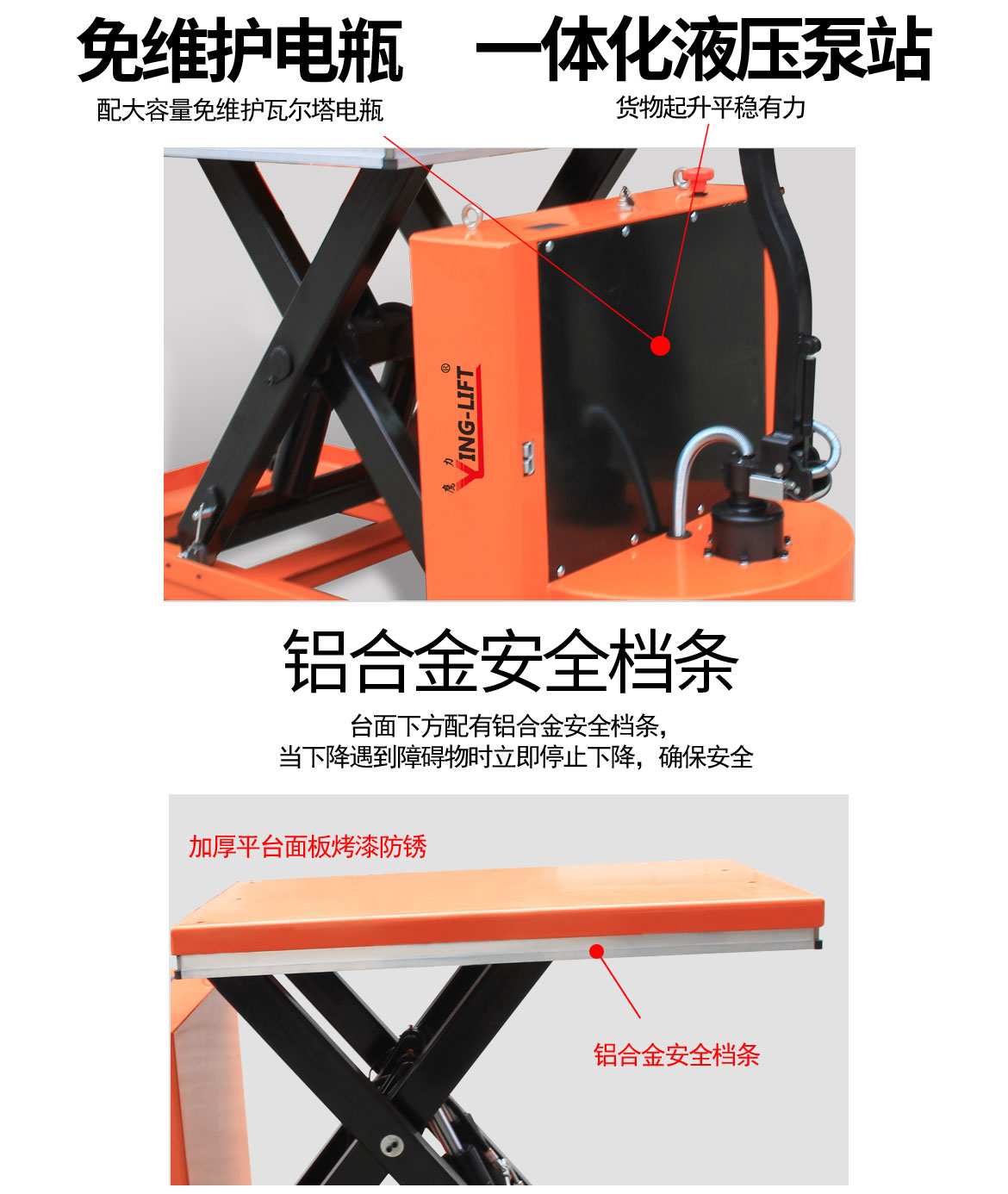 雙剪電動(dòng)行走升降平臺(tái)車