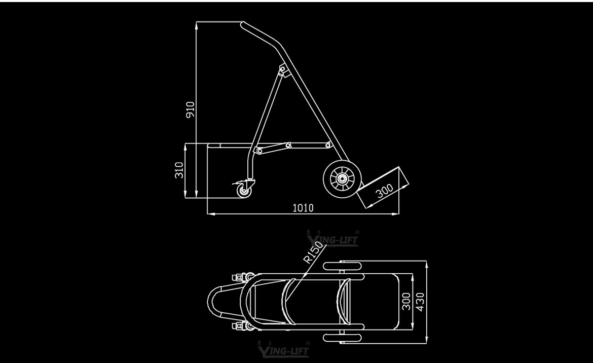 TY120B氣瓶搬運(yùn)車
