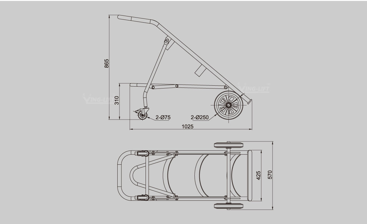 不銹鋼氣搬運車