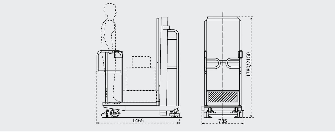 半電動(dòng)揀貨機(jī)