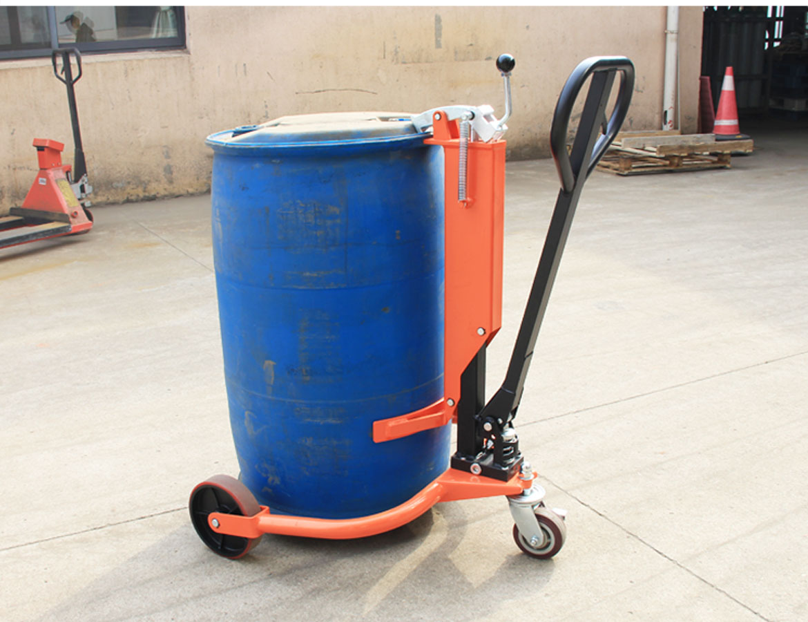 液壓油桶搬運(yùn)車