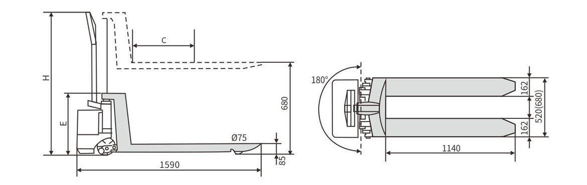 電動(dòng)液壓高搬車